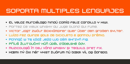 Tipo Metro CDMX Font Poster 6