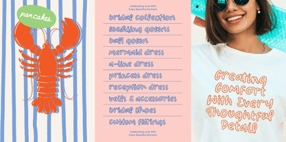 Morning Tropical Font Poster 7