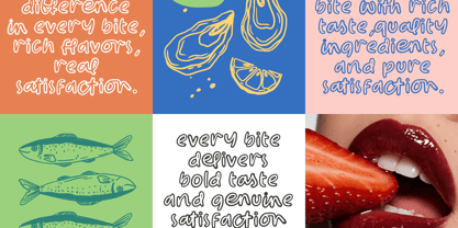 Morning Tropical Font Poster 4