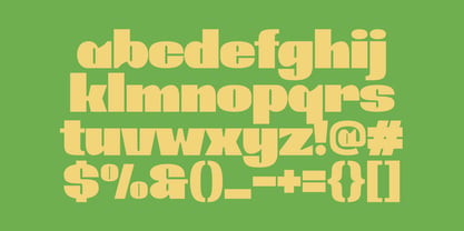 Muach Font Poster 5