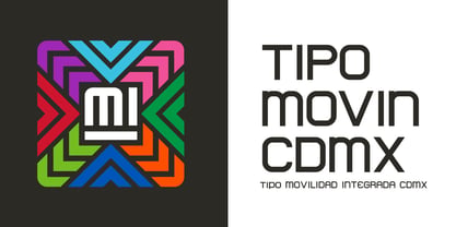 Tipo Movin CDMX Font Poster 1