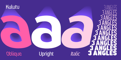 KulutuVariable Font Poster 11