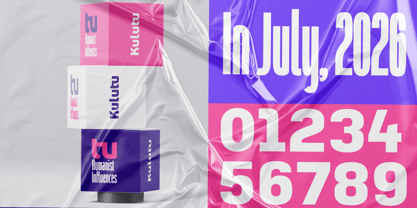 KulutuVariable Font Poster 14