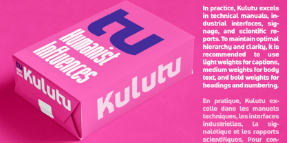 KulutuVariable Font Poster 8