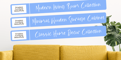 Bright Notes Font Poster 3