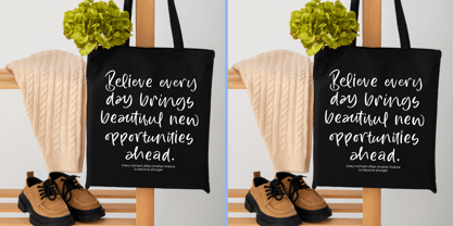 Bright Notes Font Poster 5