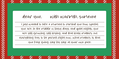 Bright Notes Font Poster 2