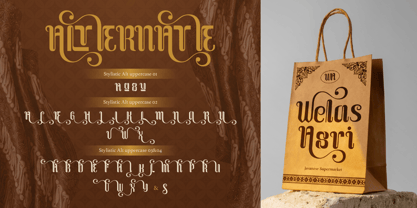 Sidosari Font Poster 7