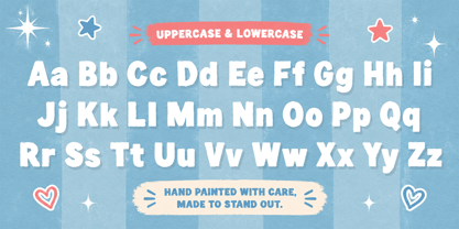 Kalsey Smiles Font Poster 8
