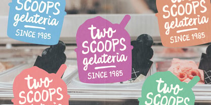 Fresh Gelato Font Poster 7