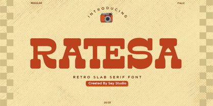 Ratesa Font Poster 1