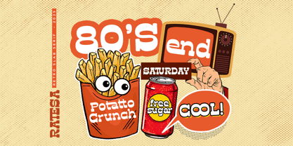Ratesa Font Poster 2