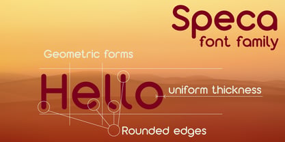 Speca Font Poster 4