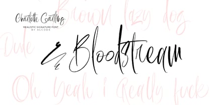 Charlotte Garling Font Poster 10