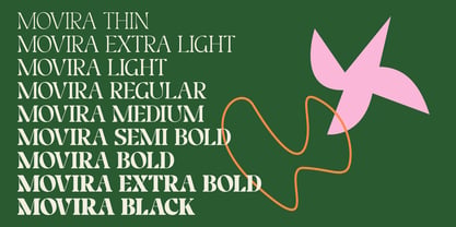 Movira Font Poster 5