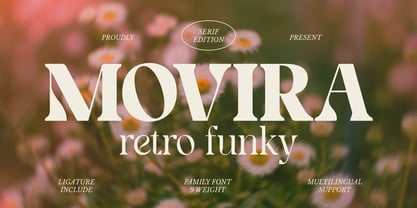 Movira Font Poster 1