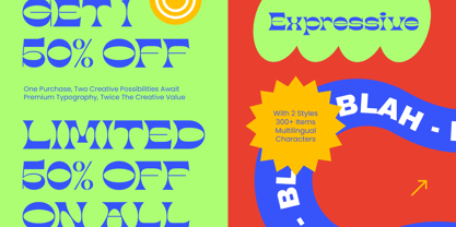 Vaoras Font Poster 7