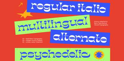 Vaoras Font Poster 5