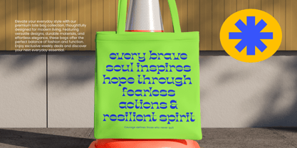 Vaoras Font Poster 9