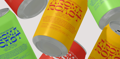 Vaoras Font Poster 2