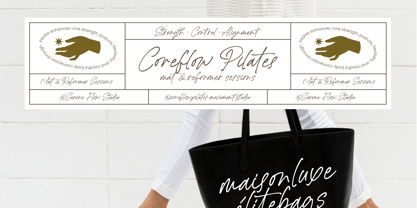 La Rettany Font Poster 9