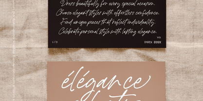 La Rettany Font Poster 4