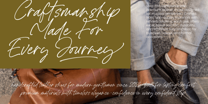 La Rettany Font Poster 3