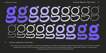 Glagent Font Poster 2