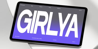 Glagent Font Poster 10