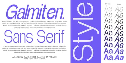 Glagent Font Poster 6