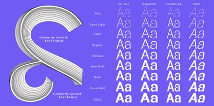 Glagent Font Poster 3