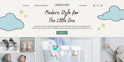 Little Magnolia Font Poster 8