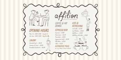 Little Magnolia Font Poster 2