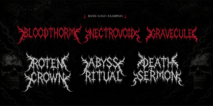 Morbid Spire Font Poster 4