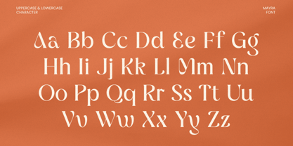 Mayra Font Poster 11