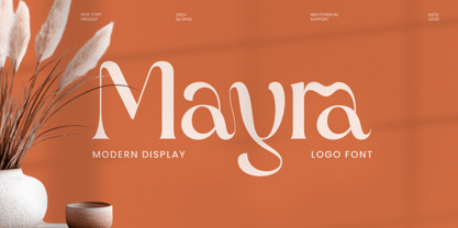 Mayra Font Poster 1