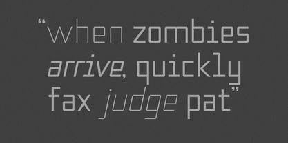 Block Phalat Font Poster 4