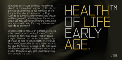 Block Phalat Font Poster 5