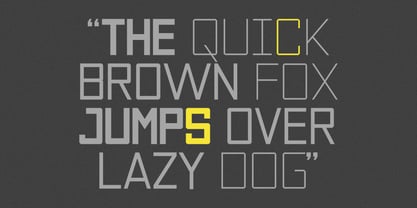 Block Phalat Font Poster 3