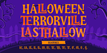 Hexmoire Font Poster 3