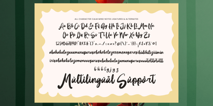 KindlyReply Font Poster 8