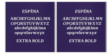 Espena Font Poster 4