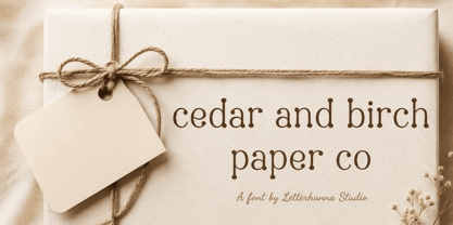 Beadcharm Font Poster 7