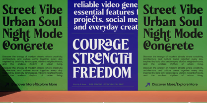 Brengthe Font Poster 9