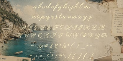 Saltwater Verse Font Poster 8