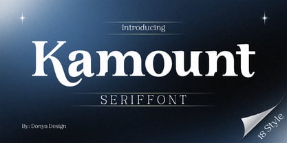 Kamount Font Poster 1