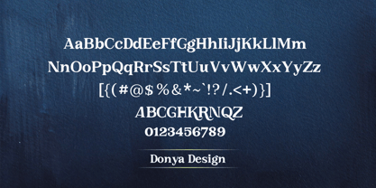 Kamount Font Poster 6