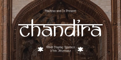 Chandira Font Poster 1