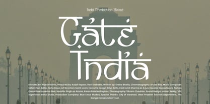 Chandira Font Poster 4