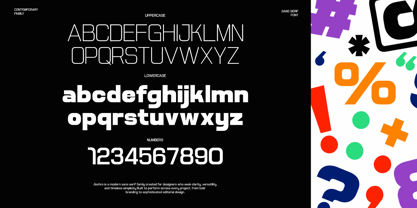 Jechro Font Poster 9